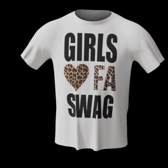 FA SWAG WHITE TEE